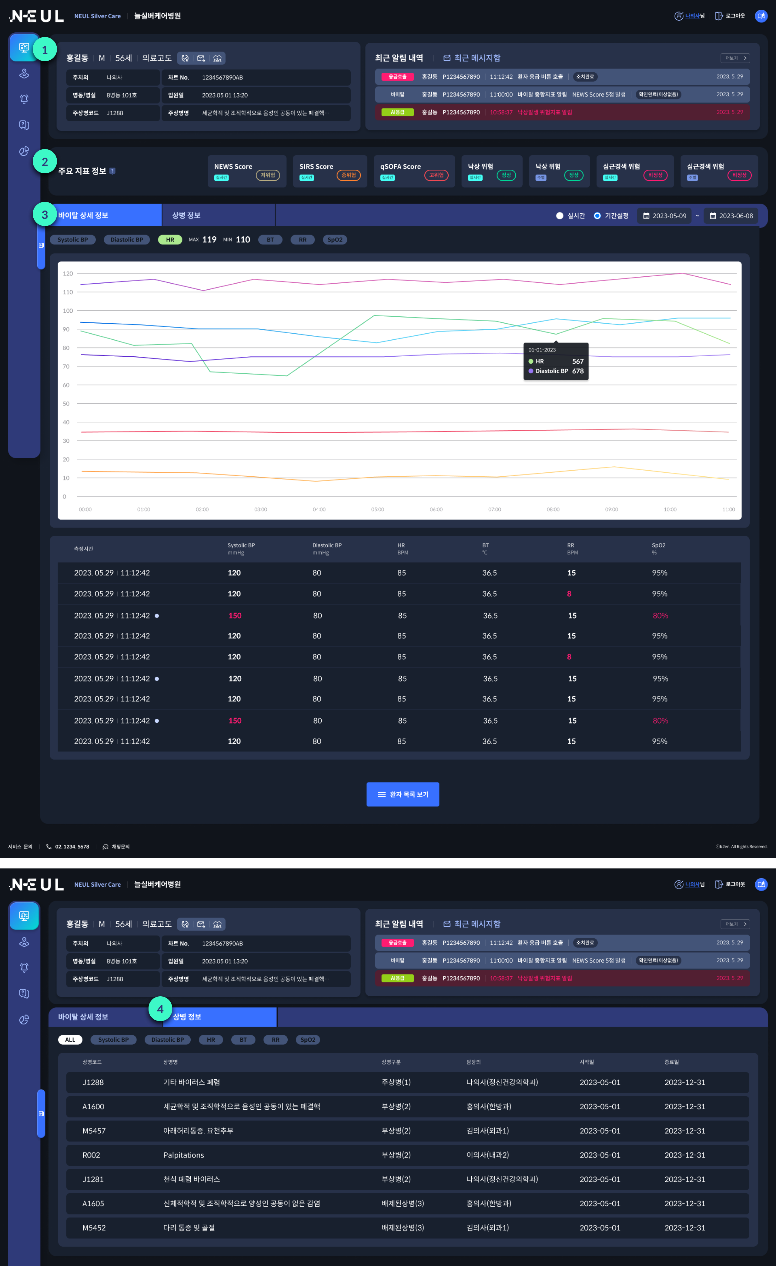 환자 정보 상세